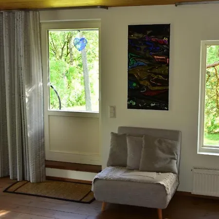 A Pine-house Of Green With Wood-heated Sauna *