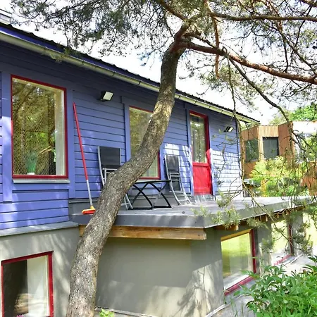 A Pine-house Of Green With Wood-heated Sauna בית נופש